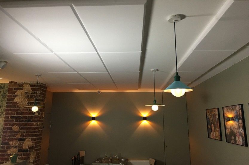 KIT 8 ou 4 panneaux Absorbruit plafond KIT 8 ou 4 panneaux Absorbruit plafond